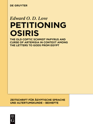 cover image of Petitioning Osiris